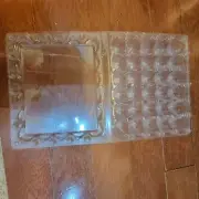 200 Quail Egg Cartons - 30 Holes Clear Plastic