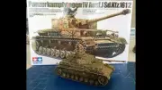 Tamiya 35181 1:35 Panzer IV Type J Military Tank Model Kit