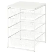JONAXEL storage combination, white, 50x51x70 cm