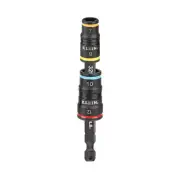 Klein 4 in 1 Impact Rated Flip Socket Set Metric