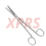Set of 5 Moleskin & Felt Scissors, 7.5", Straight, Sharp-Blunt, Serrated