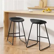 2x Artiss Bar Stools Kitchen Dining Chairs Counter Stool Metal