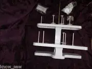 High Quality 20-Spool Thread Stand Universal Sewing Machine Singer Brother Elna