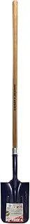 Spear & Jackson Post Hole Long Oak Handle Shovel