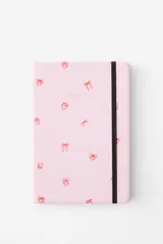 [Typo] Typo - A5 Personalised Premium Buffalo Journal - Pink strawberry SOLID PINK STRAWBERRY