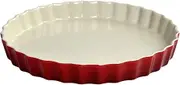 Baking Dish Ceramic Baking Dish,Lace Round Ceramic Bakeware and Pizza Tray are Suitable for Cooking,Kitchen,Cake Dinner,Banquet and Daily Use Lasagna Pans