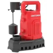 Craftsman 1/3 HP Thermoplastic Submersible Sump Pump w/ Vertical Float Switch