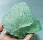 946g NATURAL Green FLUORITE Quartz Crystal Cluster Mineral Specimen/China