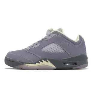 Nike 休閒鞋 Wmns Air Jordan 5 Retro Low 女鞋 男鞋 紫 氣墊 緩震 AJ5 FJ4563-500