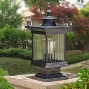 Outdoor Pillar Lights Garden Gate Post Lamp Yard Pillar Light Home Post Lighting