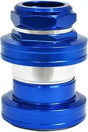 YST Old School BMX 1" Threaded Bike Headset 32.7 Cups 26.4mm, Blue, YT2886