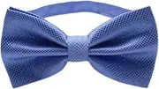 [Generic] Pre-Tied Formal Tuxedo Bowtie - Adjustable Length - Men's Polyester Silk Jacquard Bow Tie