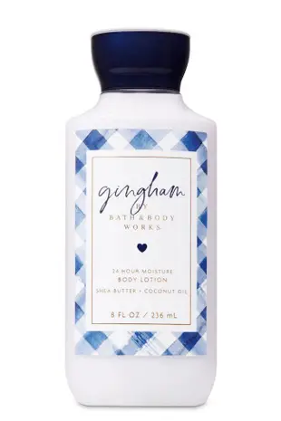 《Bath & Body Works BBW 》香水身體乳液【棉布格子】Gingham 236ml