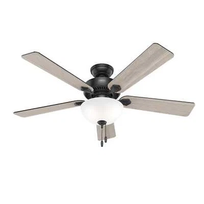 Hunter 52 in Swanson Indoor Ceiling Fan with LED Light Pull Chain Traditional