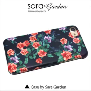 【Sara Garden】客製化 手機殼 蘋果 iPhone7 iphone8 i7 i8 4.7吋 質感玫瑰花 手工 保護殼 硬殼