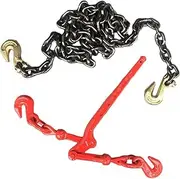 Obstacle car Trailer Hook Hanging Chain Hook, Tight Rigging Truck Chain - Traction Device, Brake Rope Trolley Rope Transport Chain Trailer Hook Truck Hook Up Breakdown car(3m/3T)