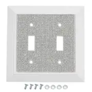 Shiny Switch Socket Stickers Ornament Wall Plate Cover Bedroom Outlet Covers