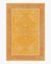 185' x 275' | Machine Washable Runner Rug | Kid & Pet Friendly | Indoor Rug | Iris Apfel Colourful Loom Mango Tufted Rug | Ruggable