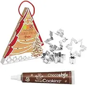 Christmas Tree Cookie Box + Edible Chocolate Pen