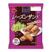 在飛比找松果購物優惠-+東瀛go+ 北日本 Bourbon 葡萄乾夾心餅乾 90g