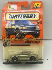 1999 MATCHBOX SUPERFAST #82 SILVER FERRARI 456 GT NEW ON CARD