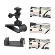 Car Sun Visor Mount for Insta360 X4 X5 X3 Gopro 13 12 11 10 9 8 7 DJI Osmo