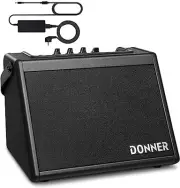 Donner Amplifier for Electronic Drums and Keyboards 20W External Speaker Small