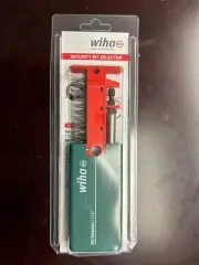 Wiha 79247 Security Torx Bit Selector Set w/ Magnetic 1/4" Bit Holder, 10 pieces