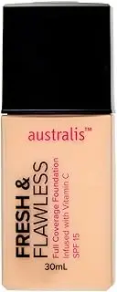 Australis Fresh & Flawless Full Coverage Foundation - Fairest