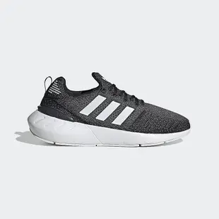 adidas 休閒鞋 女鞋 運動鞋 三葉草 SWIFT RUN 22 W 黑 GV7971