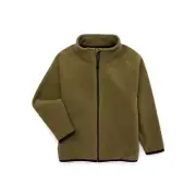 Wonder Nation Boys SIZE XL 14-16 Fleece Zip Jacket Color Uniform Green NEW