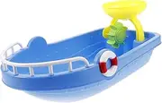 SUPVOX 2Pcs Floating Bath Sensory Boats for Pool and Beach Play Easy to Handle Design for Encourages Outdoor Activities and Hand Eye Coordination