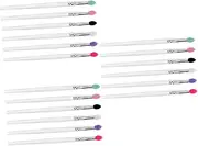 Beavorty 3sets Women's Eye Shadow Brush Set Big Sequined Silicone Brush for Professional Home Beauty 6pcs*3