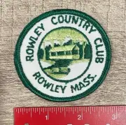 Rowley Country Club Mass. Covered Bridge Patch