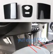 For Mini Cooper F55 F56 F57 Carbon Fiber ABS Cigarette Lighter Panel Cover Trims (for: Mini)