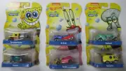 2013 Hot Wheels Nickelodeon Character Cars SpongeBob Squarepants Complete Set 6