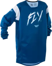 Youth Kinetic Stoke Jersey Navy/White Yl