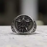 Handcrafted 925 Sterling Silver Cthulhu Ring - Lovecraft Inspired Design