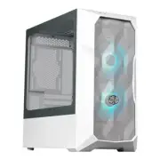 CoolerMaster Masterbox TD300 ARGB Mesh mATX Case - White (TD300-WGNN-S00)