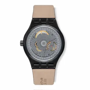 Swatch 51號星球 機械錶 SISTEM PILOTE 優游天際 -42mm