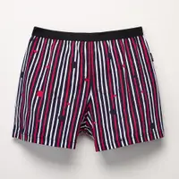 在飛比找PChome24h購物優惠-【SOLIS】元宇宙系列120-150寬鬆印花四角男童褲(玫