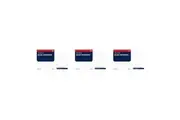 3x 20pc Filofax 10cm M2 Refill Ruled Notepaper Memo Task Personal Organiser WHT