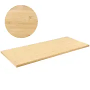 Bambo o Table Top, 180 x 73.7 x 3.8 cm, 150 kg Load Capacity, Universal Solid One-Piece Bamboo Desktop for Height Adjustable Electric Standing Desk Frame, Rectangular Countertop for Home &