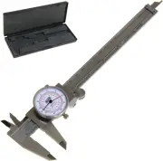 Anytime Tools 6" Dial Caliper 150mm Dual Reading Metric SAE Inch/mm