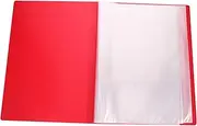 ERINGOGO Portable Document Folder Clear File Organizer with Pockets for Art Projects Reports and Menus Versatile and Easy Access Presentation Binder for Home School