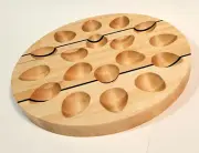 Deviled Egg Serving Plate Platter Dish Tray Cutting Board