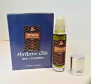 Musk Natural Single Roll on Perfume Oil or 6 Pack of 8 ml each Kamini Aromatics