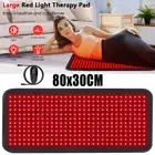 360LED Near Infrared Red Light Therapy Pad For Relief Waist Neck Back Pain Mat