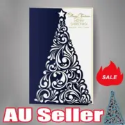 Christmas Tree Edge Metal Cutting Dies Scrapbooking Album Embossing Card MakinQT