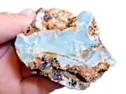 blue green opal rough